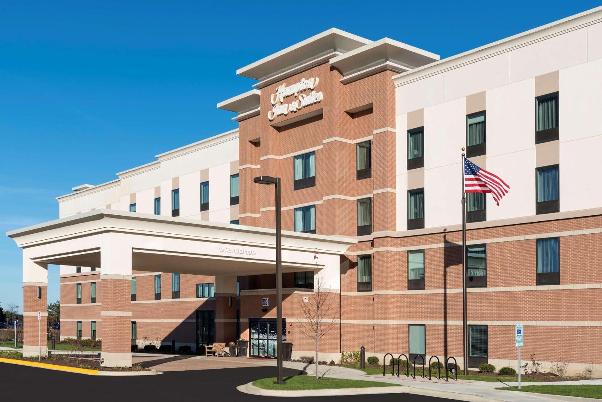 Hampton Inn & Suites By Hilton Chicago Schaumburg Il מראה חיצוני תמונה